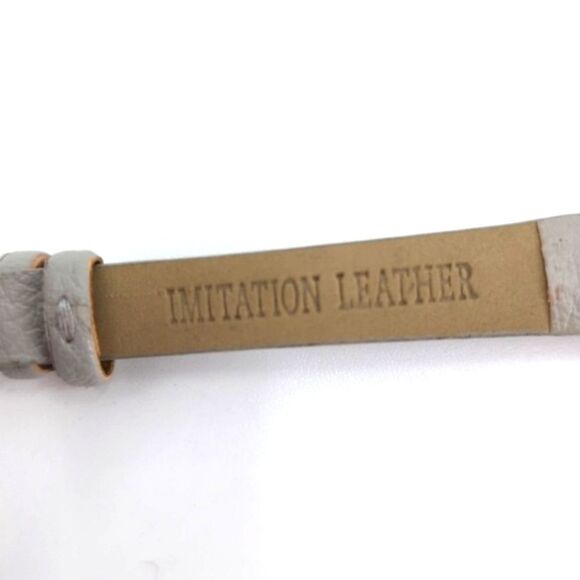 Accutime Rhinestone Round Bezel Grey and Silver Women's Quartz Watch - Picture 3 of 6